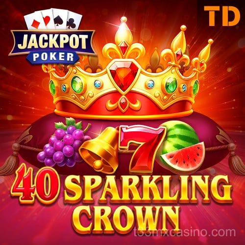 Imagen del juego 40 Sparkling Crown en t33 mx casino